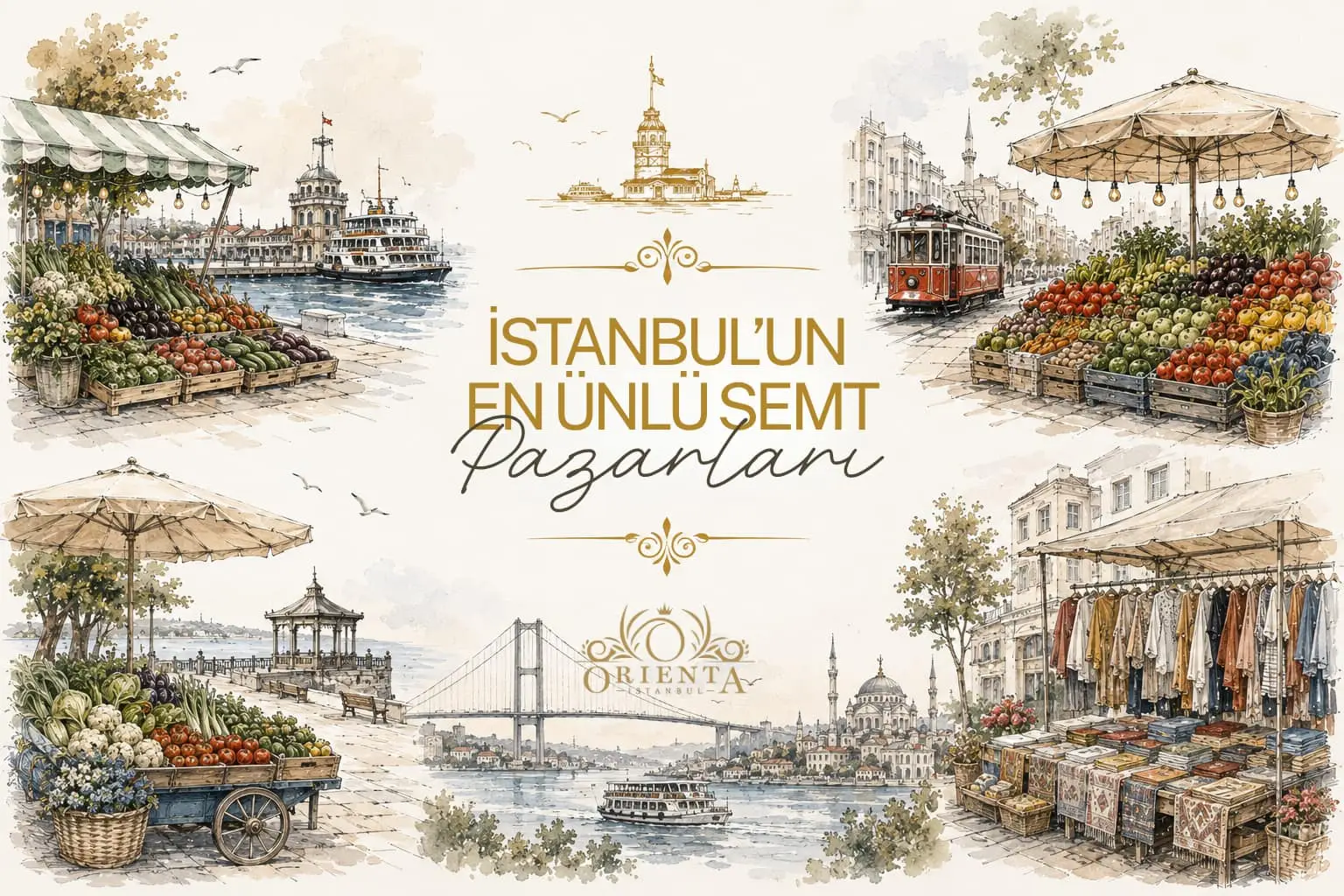İstanbul'un En Ünlü Semt Pazarları